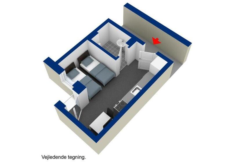Студия Стандарт, Aparthotel Faber