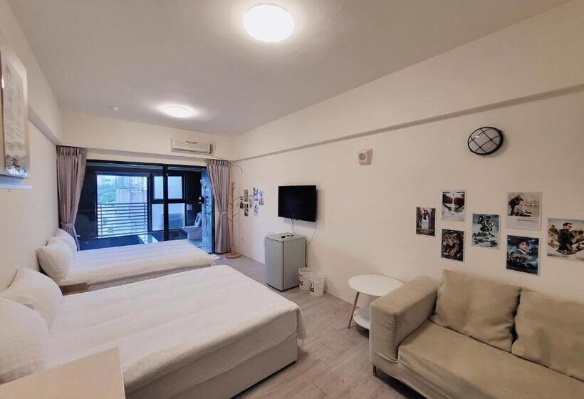 اتاق لوکس چهار تخته, 元本山湯宿 山明水秀 宜蘭縣旅館210號