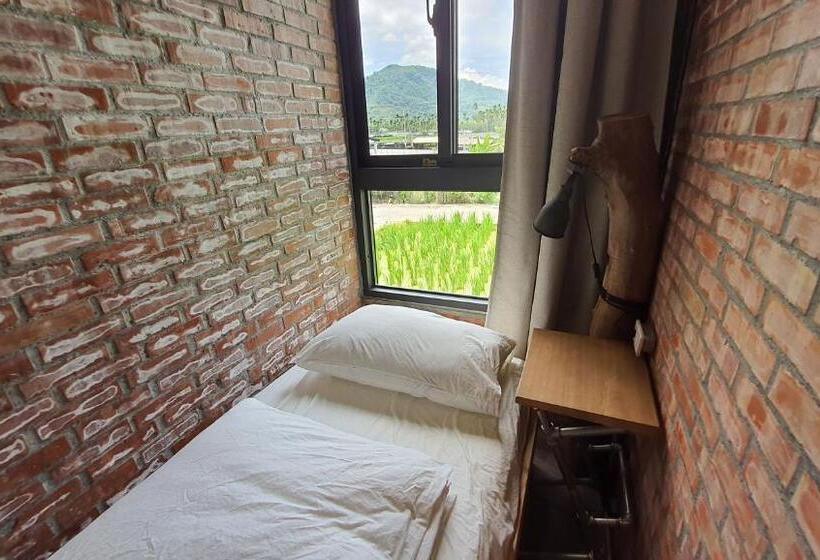 اتاق استاندارد یک تخته با سرویس بهداشتی مشترک, 缽割貓點點 青旅 Diandian Hostel