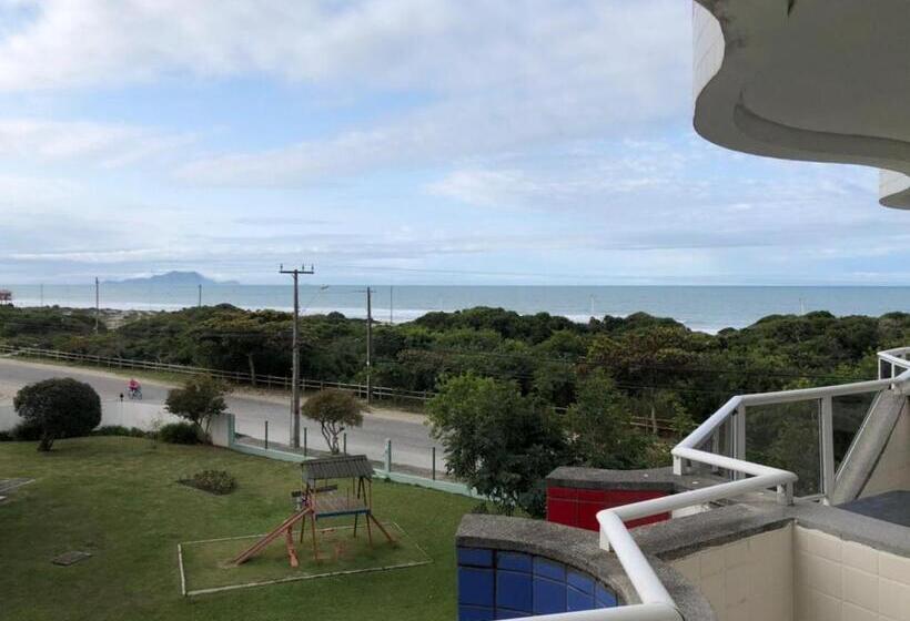 침실 1개 바다 전망 아파트, Holiday Florianópolis   267b