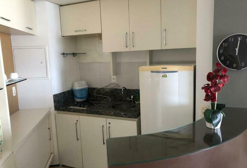 침실 1개 바다 전망 아파트, Iate Plaza Beiramar Fortaleza App1006