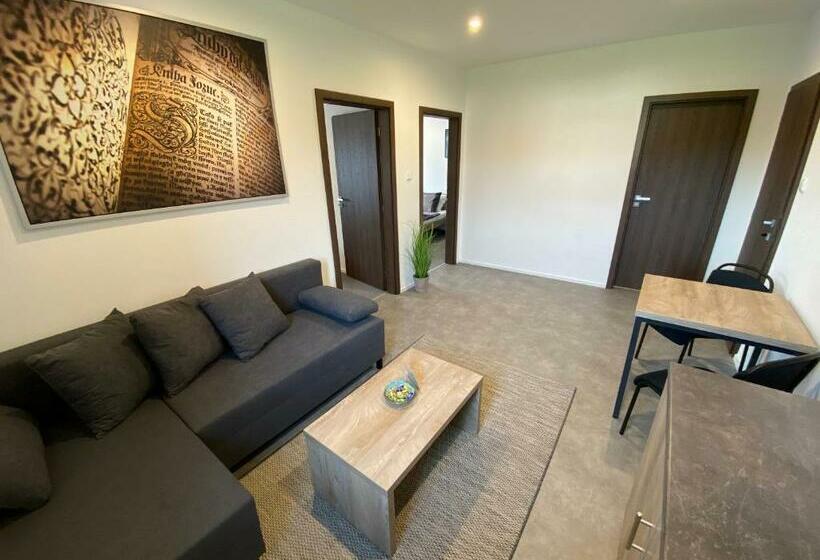 带2个卧室的公寓, Apartmány Pelhřimov