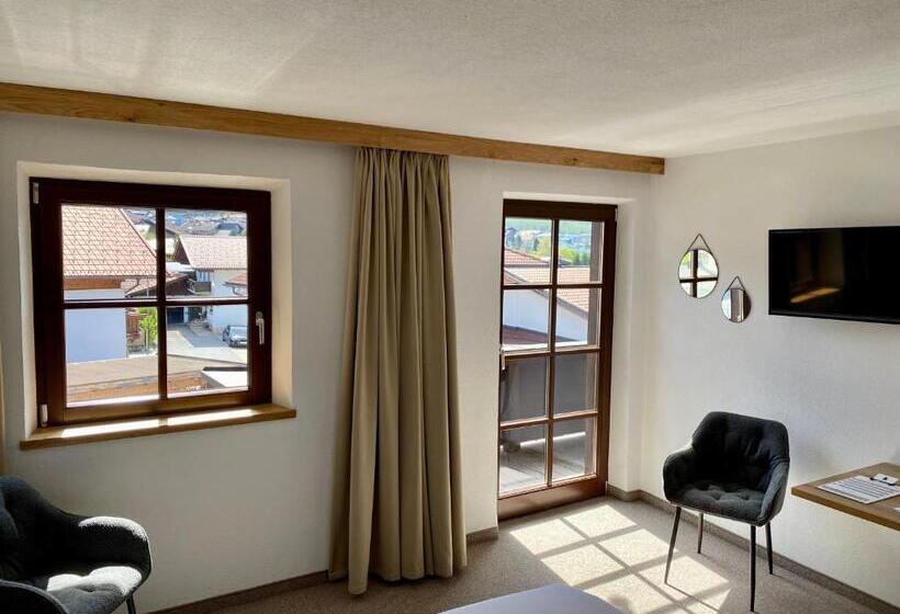 스탠다드 룸 산 전망, Haus Tirol Ehrwald
