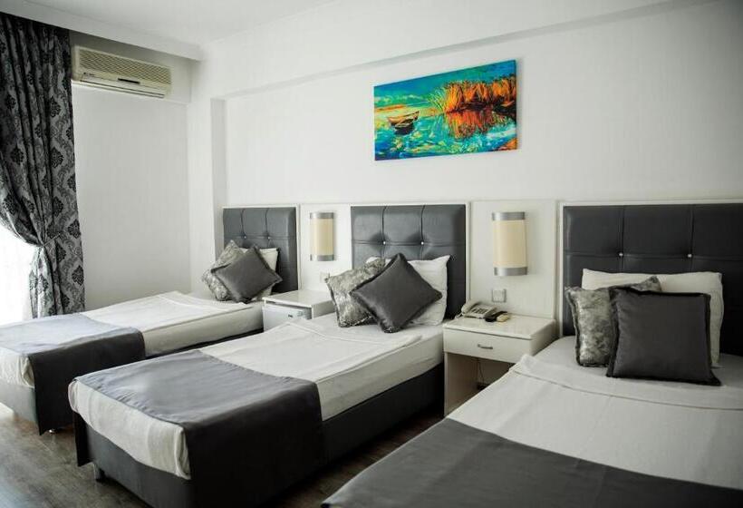 חדר סטנדרט לשלושה, Halıcı Hotel Marmaris