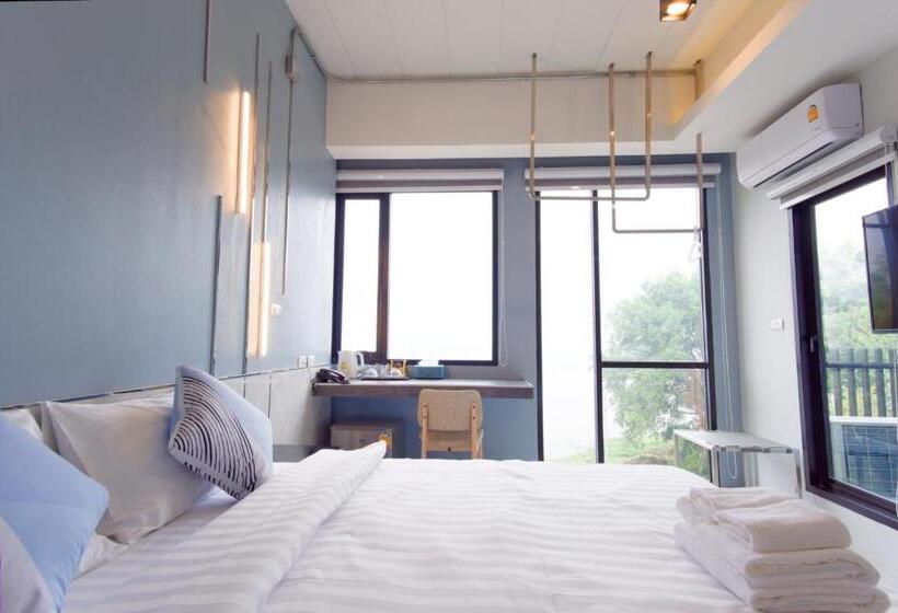 스탠다드 룸 호수 전망, Abizz Hotel Kwanphayao
