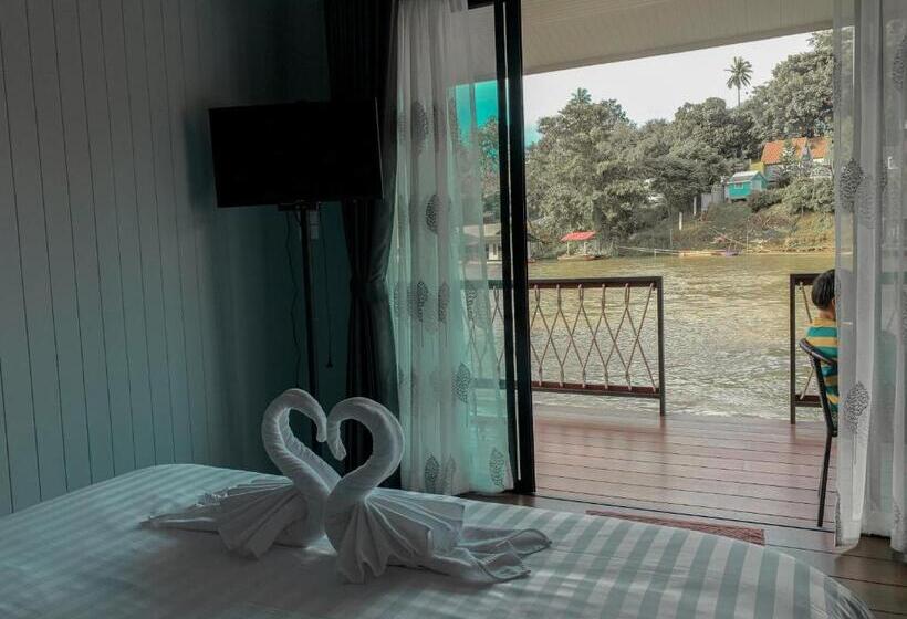 Deluxe room with river view, Rimwang The River Life