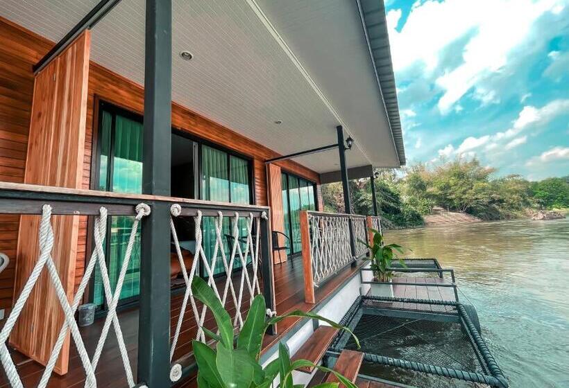 Deluxe room with river view, Rimwang The River Life