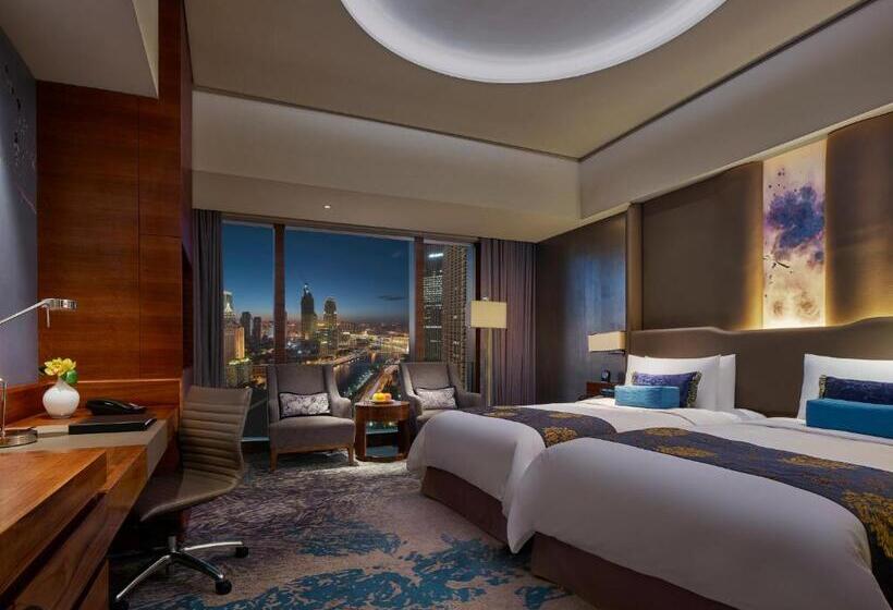 חדר סטנדרט נוף לנהר, Shangrila Tianjin