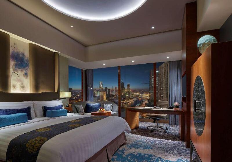 חדר סטנדרט נוף לנהר, Shangrila Tianjin