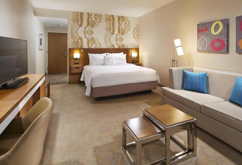 اتاق استاندارد با تخت بزرگ برای معلولان, Courtyard by Marriott Sunnyvale Silicon Valley