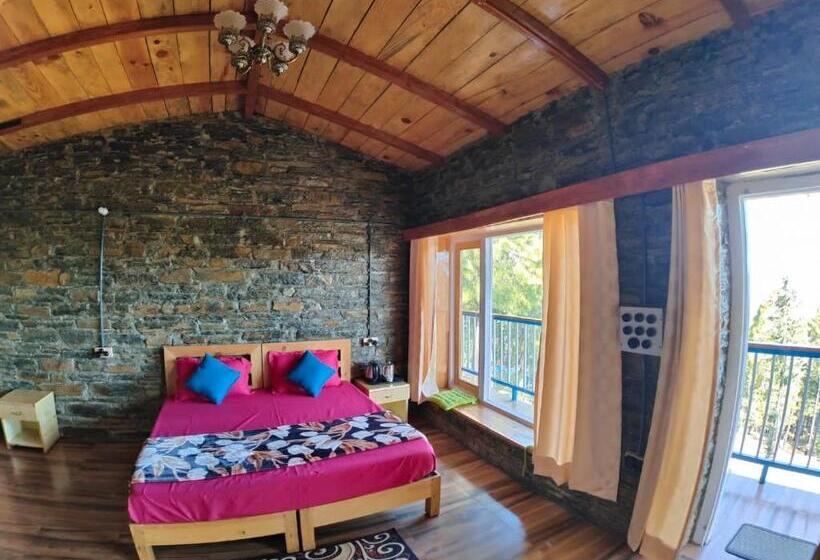 스탠다드 룸 산 전망, The Roots Hotel & Resort Jalna Almora