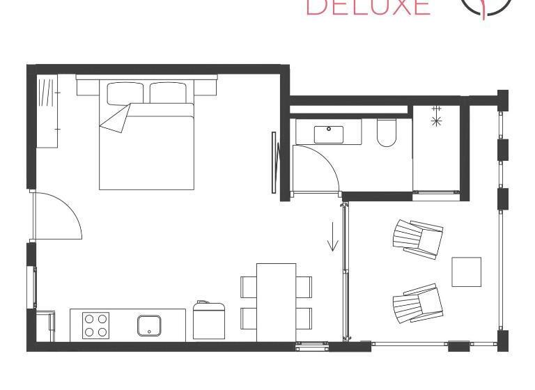 Deluxe Kamer met Uitzicht op Zee en Balkon, Chogogo Dive & Beach Resort Bonaire
