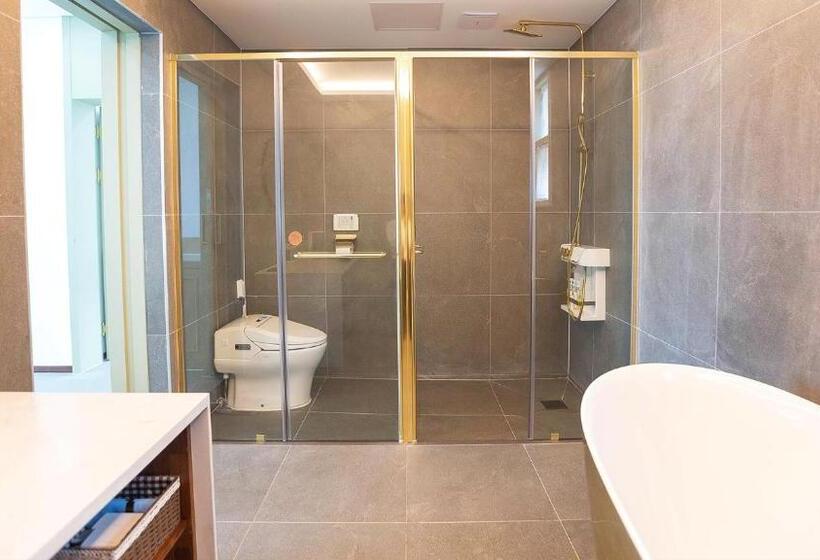 Вилла с 1 спальней и бассейном, Ganghwa Elijah Resort