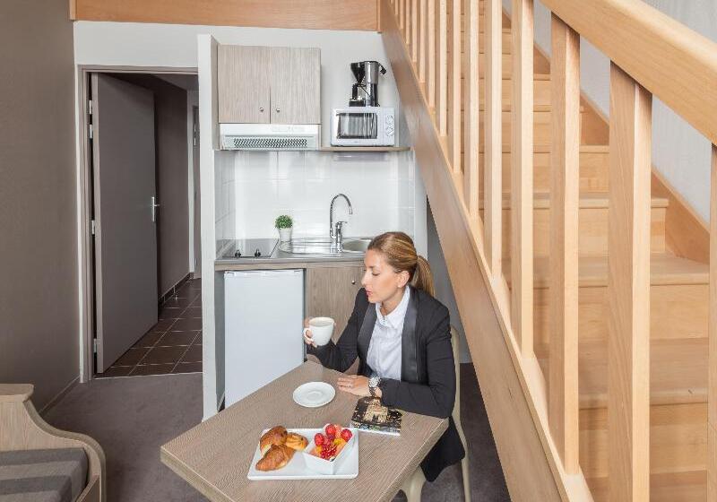 Апартаменты 1 Спальня, Appart’city Confort Reims Centre