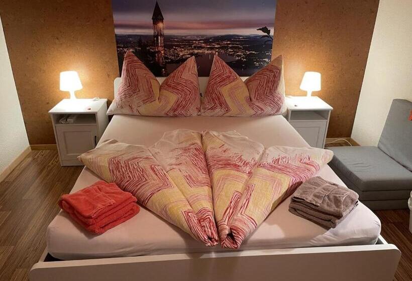 اتاق استاندارد با سرویس بهداشتی مشترک, Ruhige Zimmer Im Grünen Und Studio Im Naherholungsgebiet