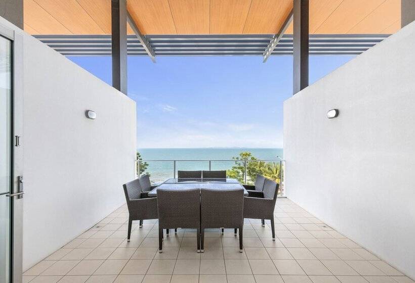 침실 3개 바다 전망 아파트, Echelon Apartments Yeppoon