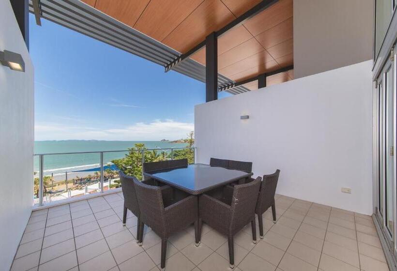 침실 3개 바다 전망 아파트, Echelon Apartments Yeppoon