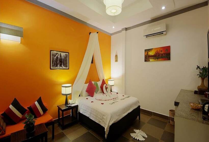 수피리어 룸 가든 전망, Areca Angkor Boutique Villa