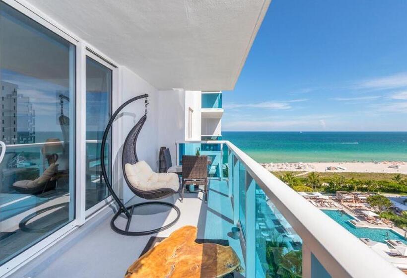 带1个卧室的高级公寓, 1 Hotel & Homes Miami Beach Oceanfront Residence Suites By Joe Semary
