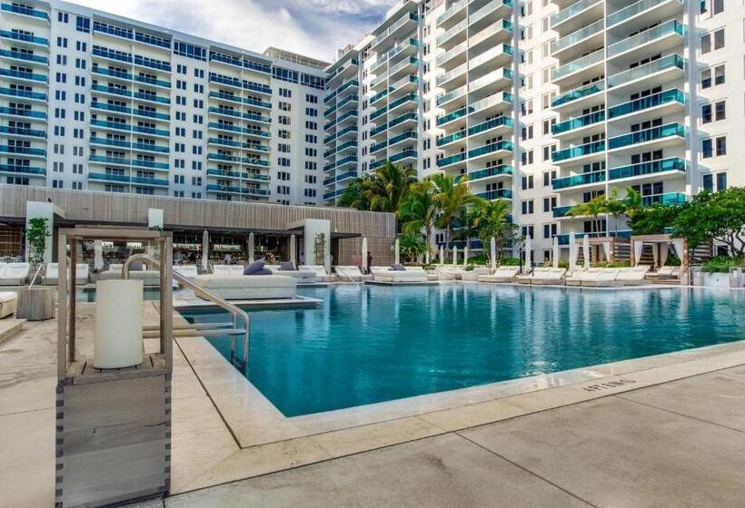 带1个卧室带泳池的公寓, 1 Hotel & Homes Miami Beach Oceanfront Residence Suites By Joe Semary