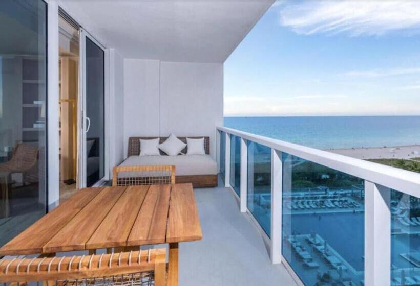 带海景的复工套房, 1 Hotel & Homes Miami Beach Oceanfront Residence Suites By Joe Semary