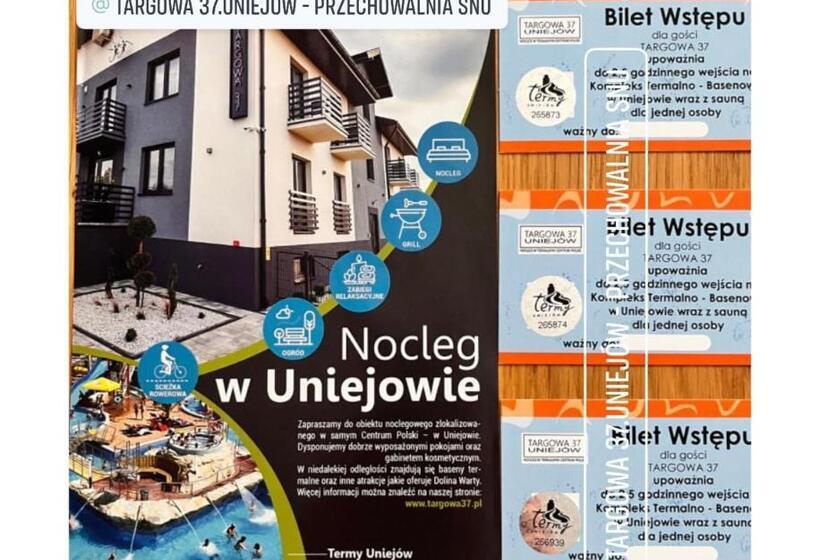 Шале 1 Спальня, Targowa37 Uniejow