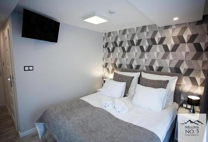 Апартаменты 1 Спальня с Балконом, Willowa No. 5 Apartaments