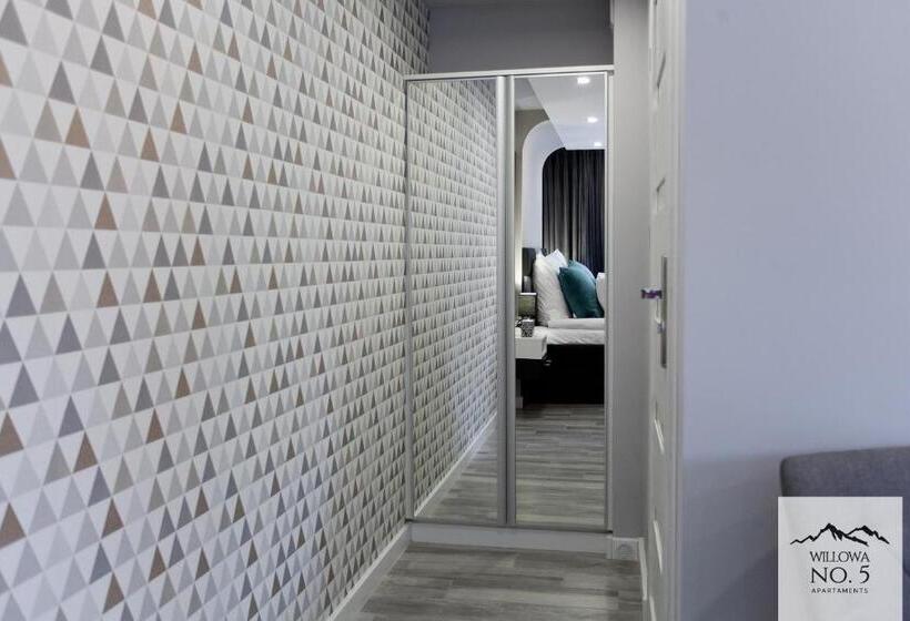 Апартаменты 1 Спальня Вид на Сад, Willowa No. 5 Apartaments