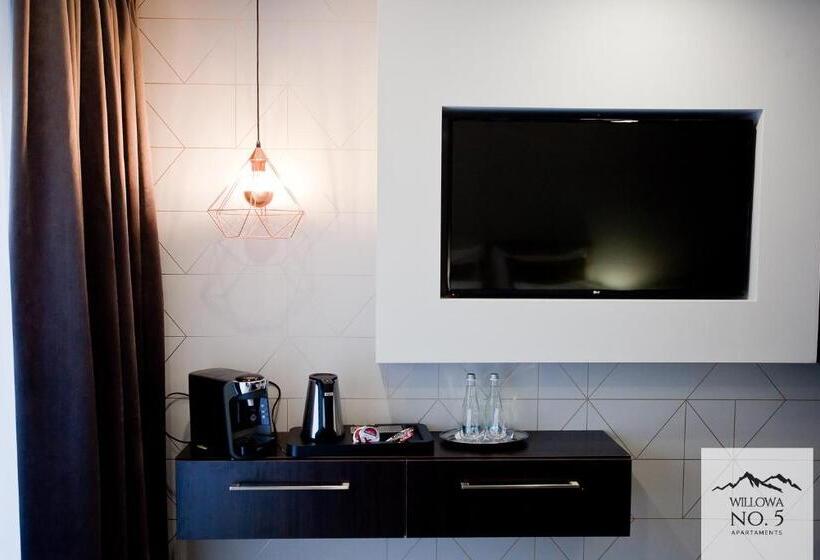 Апартаменты 1 Спальня Нижний Этаж, Willowa No. 5 Apartaments