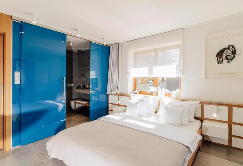 Номер Deluxe с Балконом, Zimowy Domek Boutique Rooms   Adults Only Vege