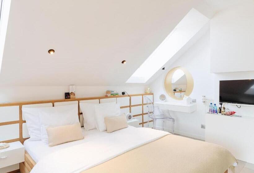 Номер Deluxe с Балконом, Zimowy Domek Boutique Rooms   Adults Only Vege