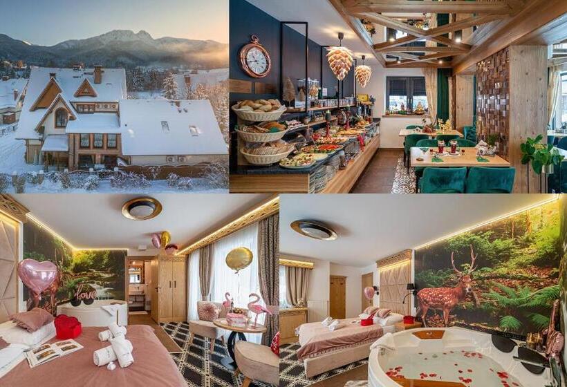 Номер Deluxe с Гидромассажем, Serce Tatr Residence Zakopane   Blisko Krupówek