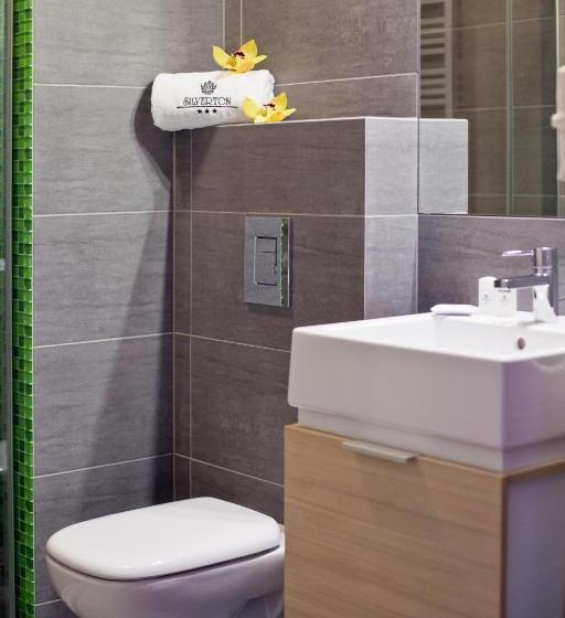 Студио Стандарт с Террасой, Silverton  Sauna,jacuzzi,mini Siłownia,bar Sezonowy, Przyjazny Rodzinom