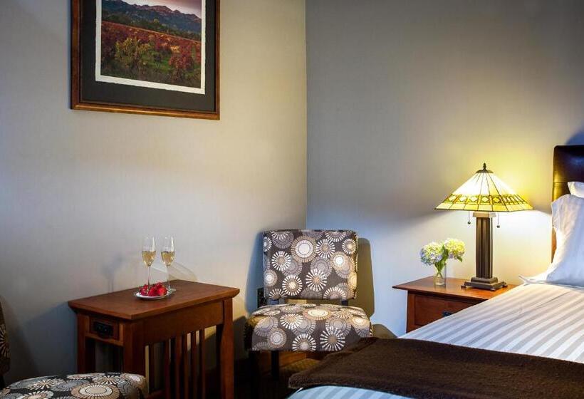 스탠다드 룸 킹사이즈 침대, Calistoga Wine Way Inn