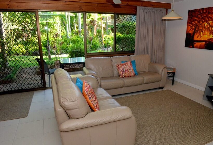 带露台两卧住房, Noosa Village River Resort