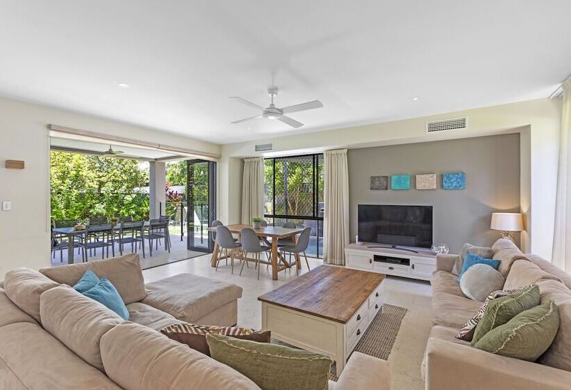 豪华三卧别墅, Noosa Village River Resort
