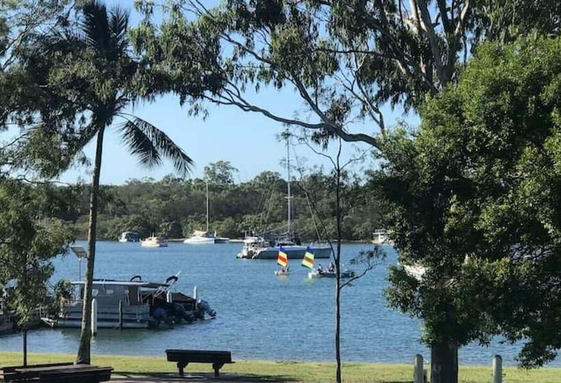 带露台两卧住房, Noosa Village River Resort
