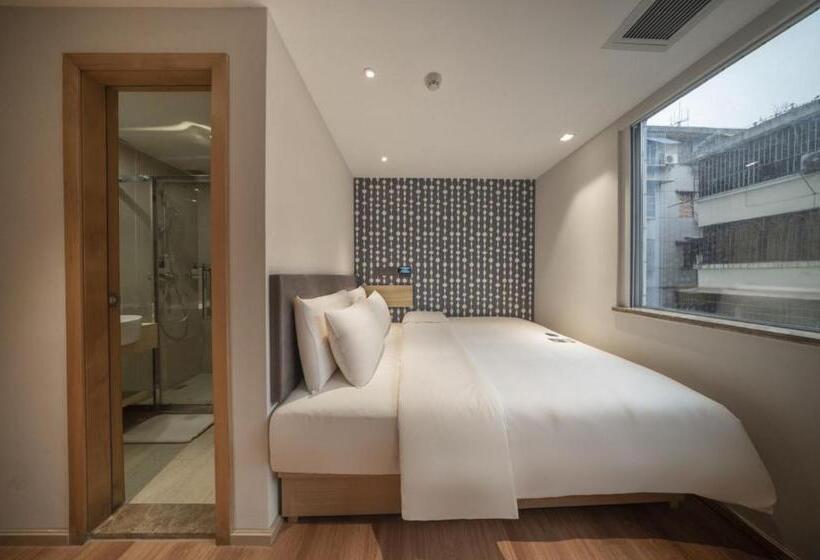 اتاق استاندارد با تخت دو نفره بزرگ, Citynote Hotel Guangzhou Beijing Road Provincial People S Hospital