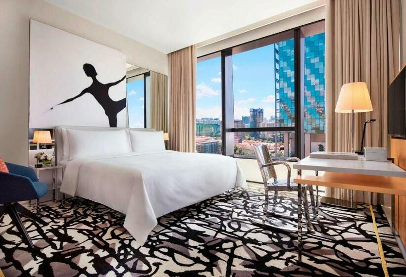 اتاق لوکس با تخت بزرگ, Jw Marriott Hotel Singapore South Beach