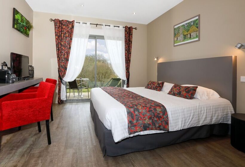 Habitación Premium con Terraza, Le Mas De Castel  Piscine Chauffee