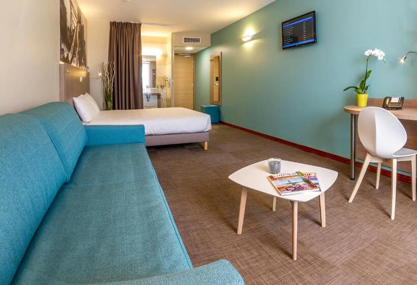 Семейный Полулюкс, The Originals City, Hôtel Ecoparc, Montpellier Est