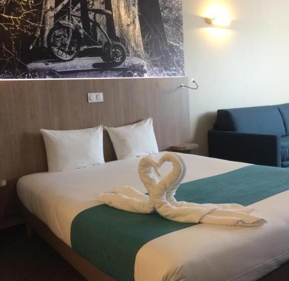 Семейный Полулюкс, The Originals City, Hôtel Ecoparc, Montpellier Est