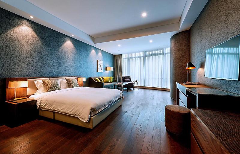Номер Deluxe, Grand Madison Qingdao Harbourview Central（former Qingdao Farglory ）