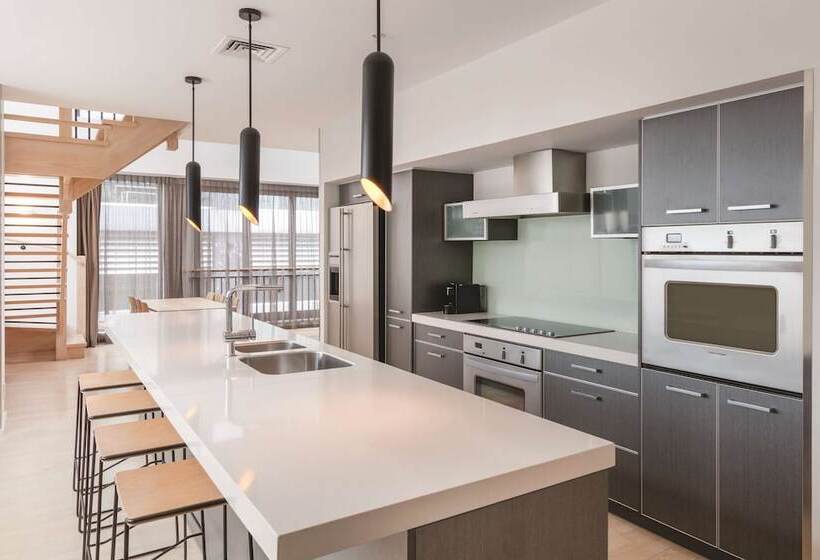 1침실 펜트하우스 아파트, Adina Apartment Hotel Auckland Britomart