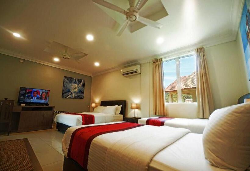 اتاق لوکس چهار تخته, Tioman Dive Resort