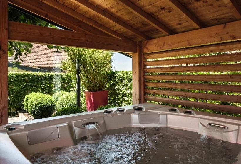 Номер Deluxe с Гидромассажем, Le Domaine Des Prés Verts Suites & Chambres Avec Jacuzzi Privatif