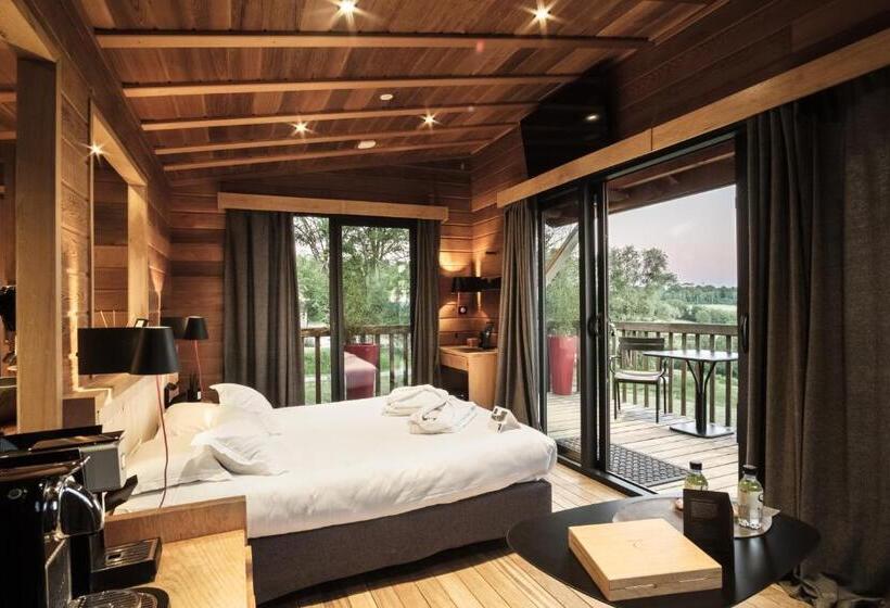 Номер Deluxe, Le Domaine Des Prés Verts Suites & Chambres Avec Jacuzzi Privatif