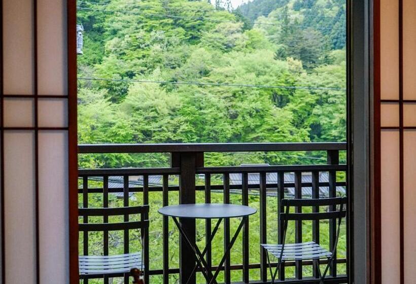 اتاق استاندارد با بالکن, Shima Onsen Kashiwaya Ryokan