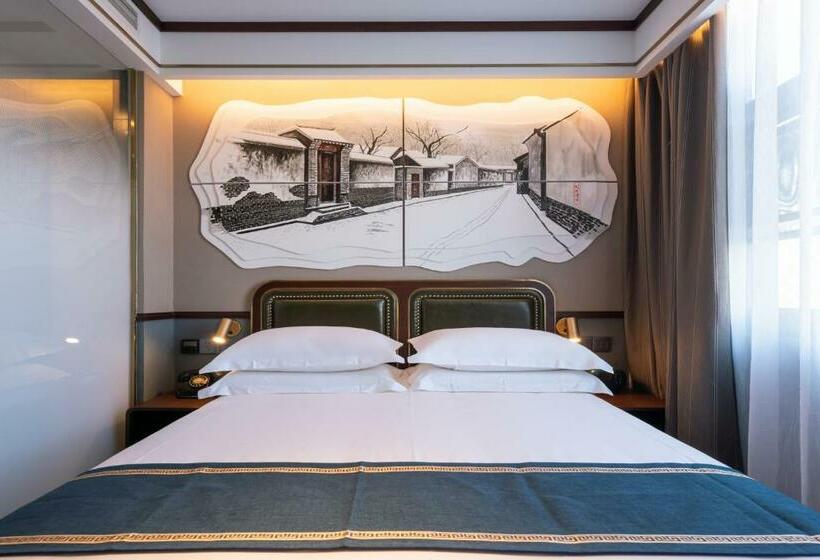 اتاق استاندارد با تخت بزرگ, Time Traveller Boutique Hotel   Near Beijing National Stadium , Olympic Forest Park , National Conve
