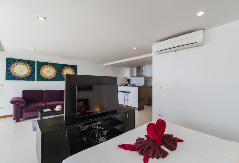 １ベッドルームのデラックスアパートメント, Tropical Sea View Residence